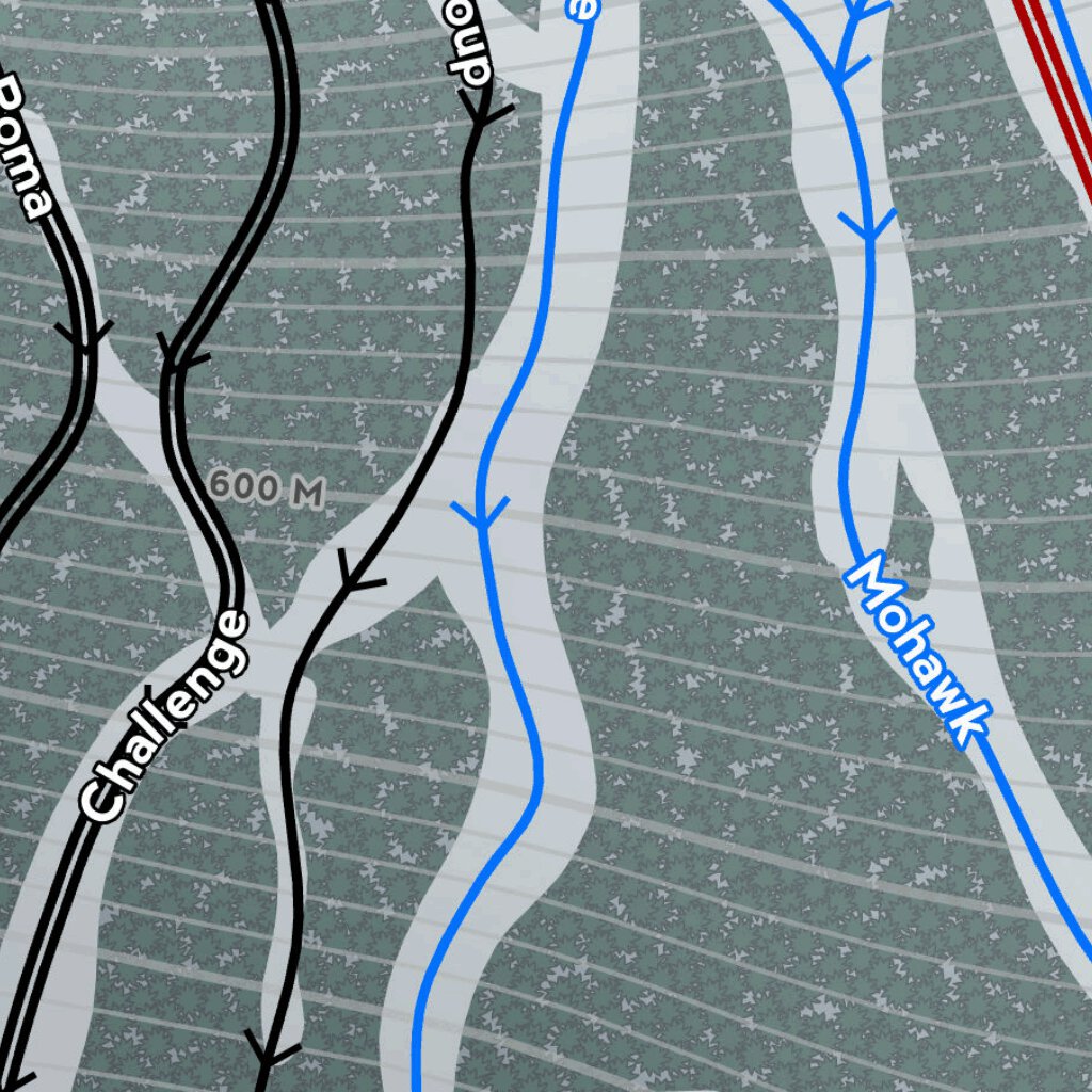 Mont Sutton Resort Map by Mapsynergy | Avenza Maps