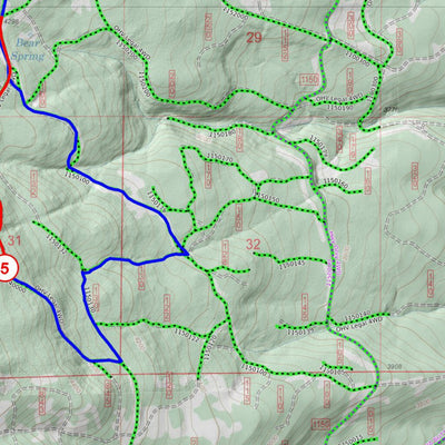 Metolius River Rim Trail with MVUM Overlay Preview 2