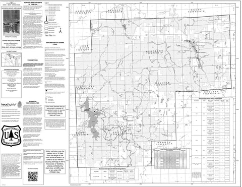 Chequamegon-Nicolet MVUM Medford Preview 1
