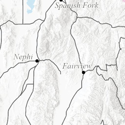 Utah 2025 Antlerless Elk-control Units Reference Map Preview 2