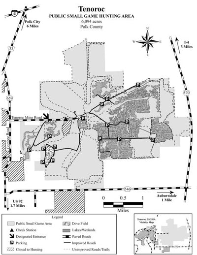 Tenoroc Brochure Map Preview 1