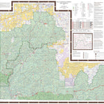 Gila National Forest Visitor Map (North Half) Preview 1