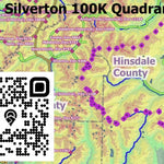 100K Quads Index Map for Colorado - Key to find DETAILED Maps - Topo, Rec, Geo, History Preview 3