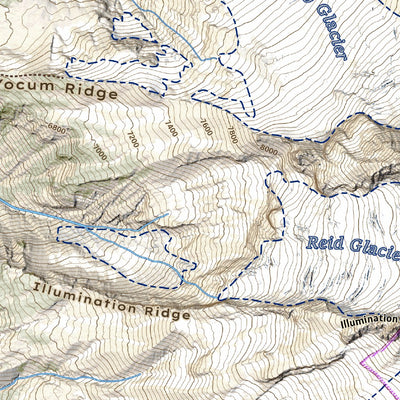 Timberline Trail Mt. Hood - Trail Running Map Preview 2