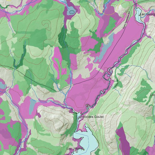 FN37CK Lac Détaché ( Hunt-A-Moose ) Map by Hunt-A-Moose | Avenza Maps
