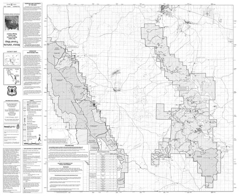 San Isabel NF - San Carlos Ranger District (North Half) - MVUM Preview 1