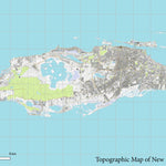Topographic Map of New Providence Preview 1