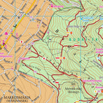 Budai-hegység, Iharos, Kamaraerdő, Tétényi-fennsík turista-biciklis térkép Preview 2