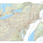 The Times Map of the United States (Northeast) Preview 1
