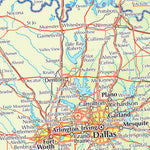 The Times Map of the Great Plains South (United States) Preview 3