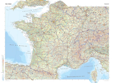 The Times Map of France Preview 1