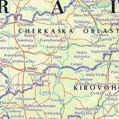 The Times Map of Ukraine and Moldova Preview 2