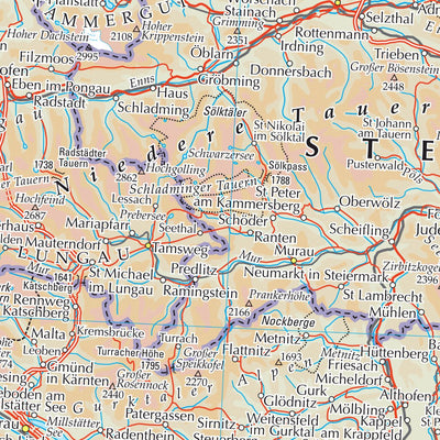 The Times Map of Czech Republic, Slovakia and Hungary Preview 3