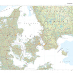 The Times Map of Denmark and Sweden (South) Preview 1