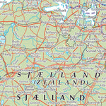 The Times Map of Denmark and Sweden (South) Preview 3