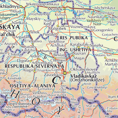 The Times Map of the Caucasus Preview 2