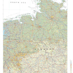 The Times Map of Germany (Northwest) Preview 1