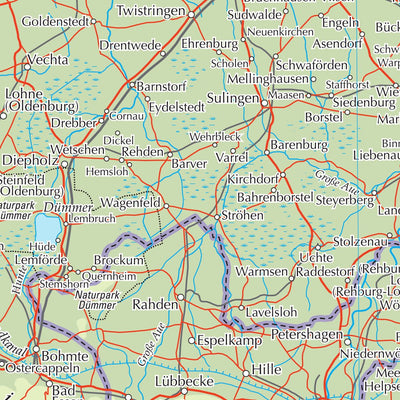 The Times Map of Germany (Northwest) Preview 2