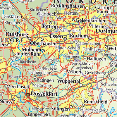 The Times Map of Germany (Northwest) Preview 3