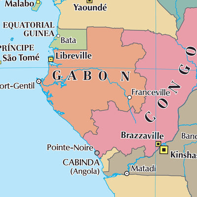 The Times Map of Africa (Political Features) Preview 2
