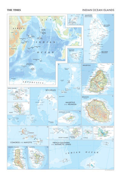 The Times Map of the Indian Ocean Islands Preview 1