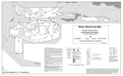 Olympic NF Pacific RD MVUM (North) Preview 1