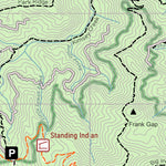 NC & TN AT Map: Sassafrass Ridge Preview 2