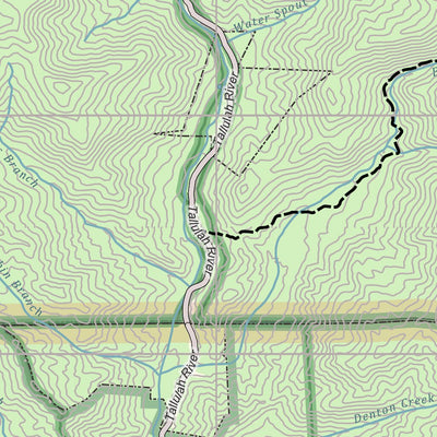 NC & TN AT Map: Sassafrass Ridge Preview 3