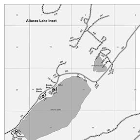 Sawtooth National Forest Sawtooth National Recreation Area (MVUM) INSET Maps 2025 Bundle Preview 2