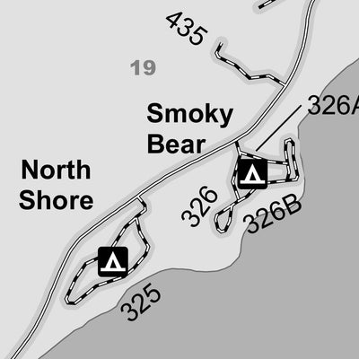 Sawtooth National Forest Sawtooth National Recreation Area Motor Vehicle Use Map Alturas Inset 2025 Preview 3