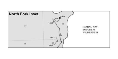 Sawtooth National Forest Sawtooth National Recreation Area MVU Maps North Fork Inset 2025 Preview 1