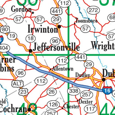 Georgia Atlas & Gazetteer - Overview Preview 2