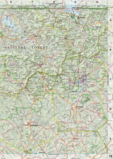 Georgia Atlas & Gazetteer - Page 15 Preview 1