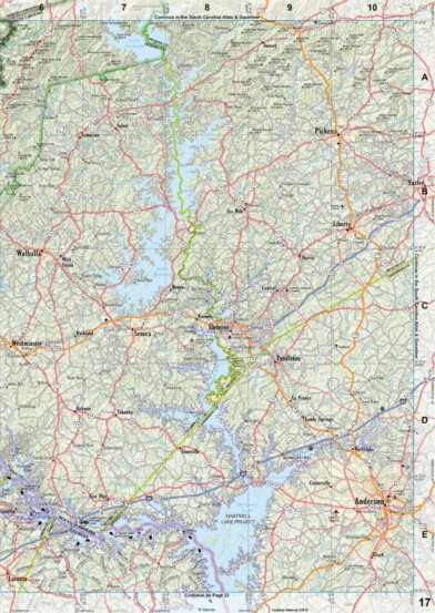 Georgia Atlas & Gazetteer - Page 17 Preview 1