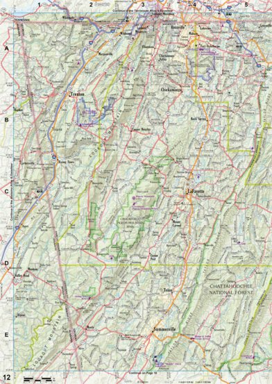 Georgia Atlas & Gazetteer - Page 12 Preview 1