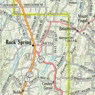 Georgia Atlas & Gazetteer - Page 12 Preview 3