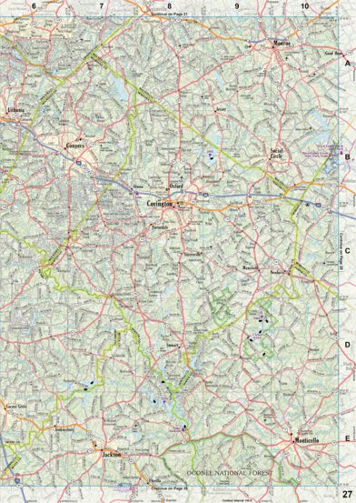 Georgia Atlas & Gazetteer - Page 27 Preview 1
