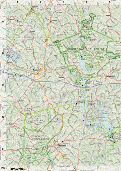 Georgia Atlas & Gazetteer - Page 28 Preview 1