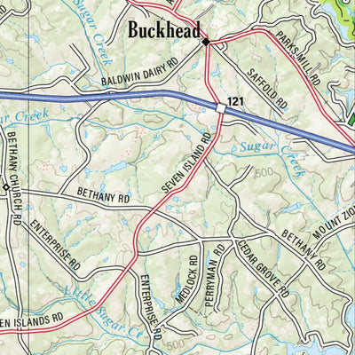 Georgia Atlas & Gazetteer - Page 28 Preview 2