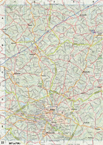 Georgia Atlas & Gazetteer - Page 22 Preview 1