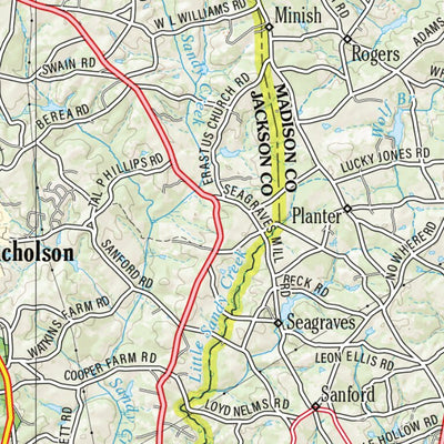Georgia Atlas & Gazetteer - Page 22 Preview 2