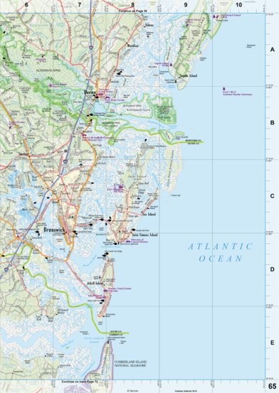 Georgia Atlas & Gazetteer - Page 65 Preview 1