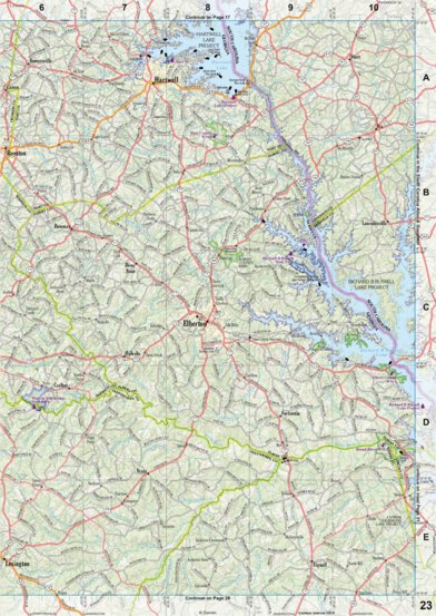 Georgia Atlas & Gazetteer - Page 23 Preview 1