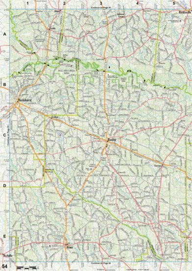 Georgia Atlas & Gazetteer - Page 54 Preview 1