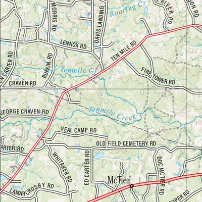 Georgia Atlas & Gazetteer - Page 54 Preview 3