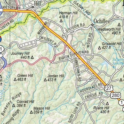Georgia Atlas & Gazetteer - Page 40 Preview 2