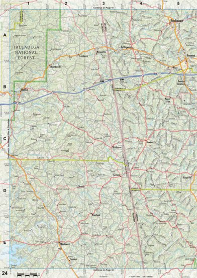 Georgia Atlas & Gazetteer - Page 24 Preview 1