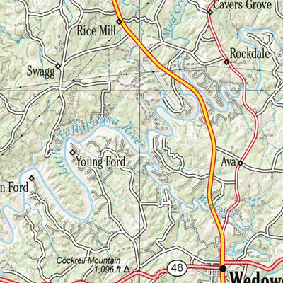 Georgia Atlas & Gazetteer - Page 24 Preview 3