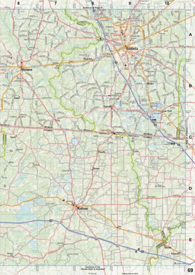 Georgia Atlas & Gazetteer - Page 69 Preview 1