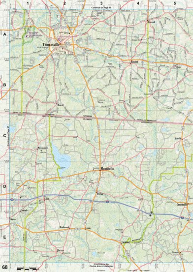 Georgia Atlas & Gazetteer - Page 68 Preview 1